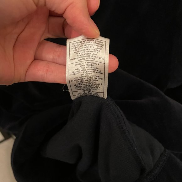 Men's Champs Sports Velvet Velour Navy Track Jacket - Picture 6 of 8